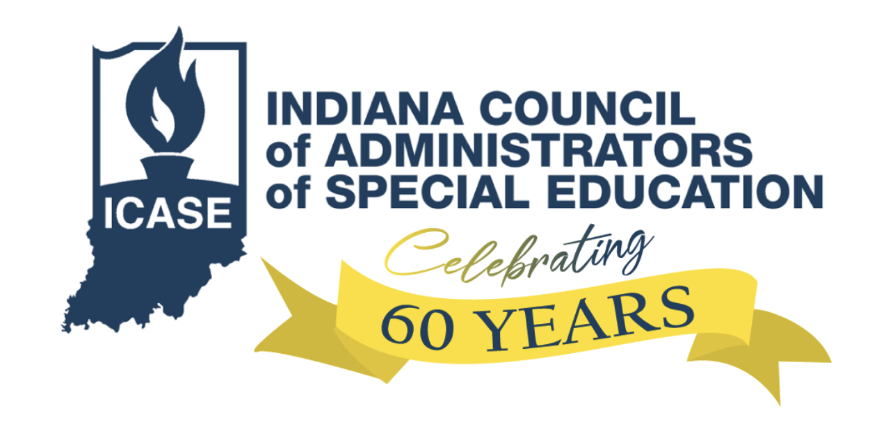 The Indiana Council of Administrators of Special Education (ICASE) logo